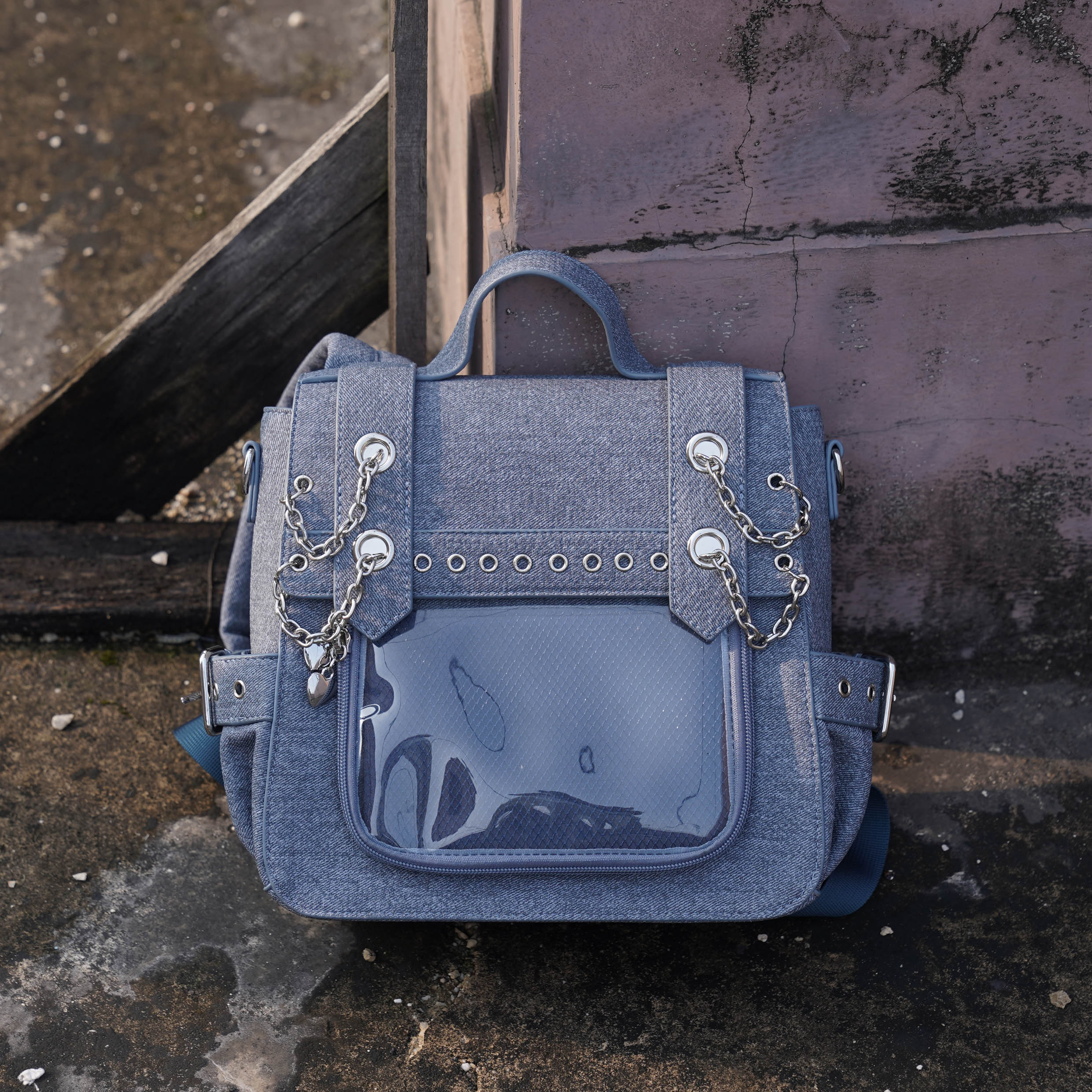 Morning Glory Chain Ita Backpack, Convertible 3-Way